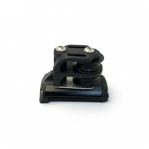 Lewmar Size 1 End Stop with Double 40mm Control Block - Black - 29481032BK 