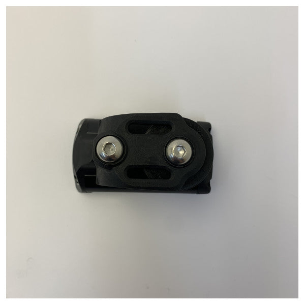 Lewmar Size 1 End Stop with Double 40mm Control Block - Black - 29481032BK 