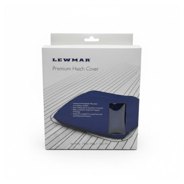 Lewmar サイズ03 低・中型プロファイル ハッチカバー ネイビー - 369039900 