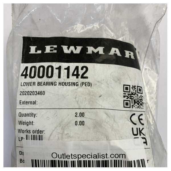 Lewmar 40001142 nederste lejehus PED 