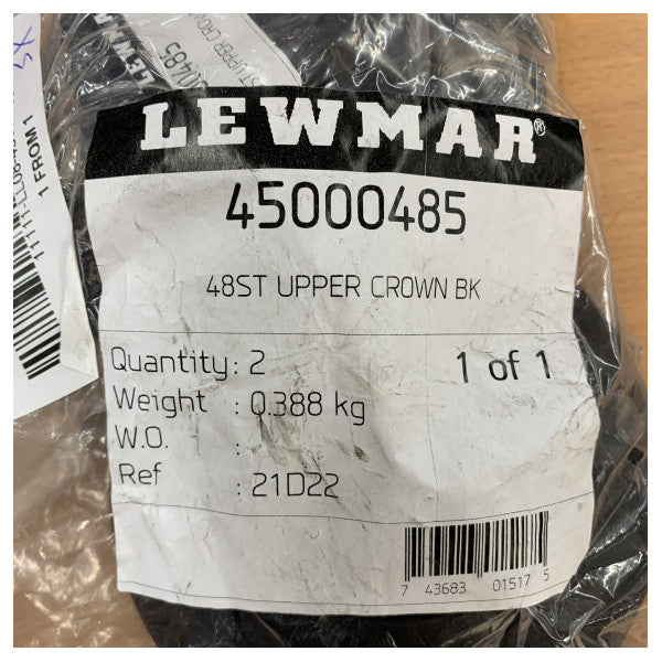 Lewmar 45000485 48ST Upper Crown BK Self-Tailing Winch Spare Part 