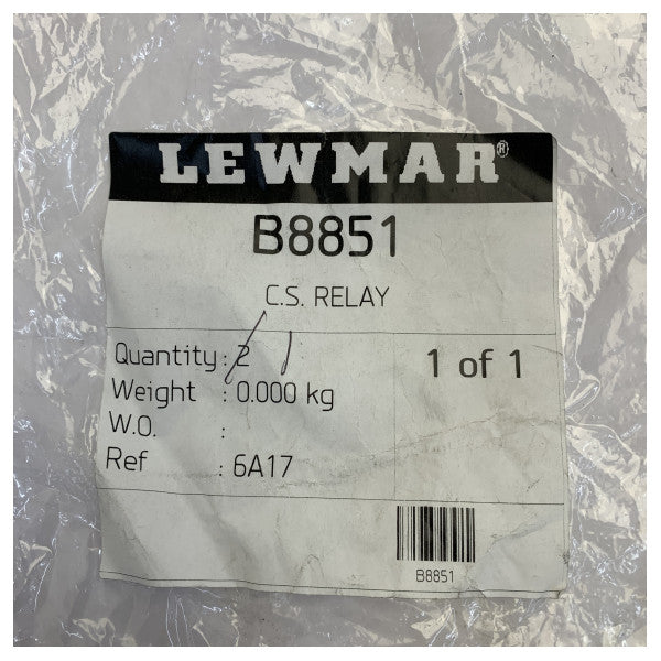 مرحّل استشعار التيار Lewmar B8851 