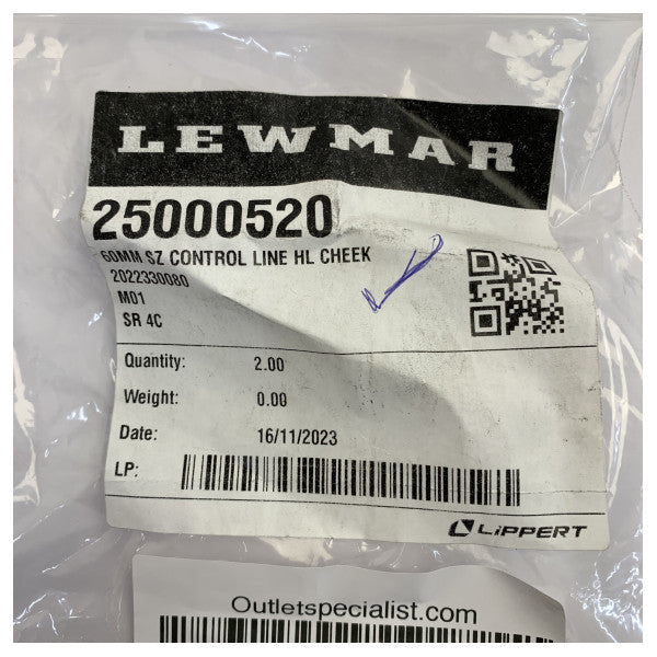 Lewmar 25000520 60 мм Synchro Control Line High Load бортовий блок 