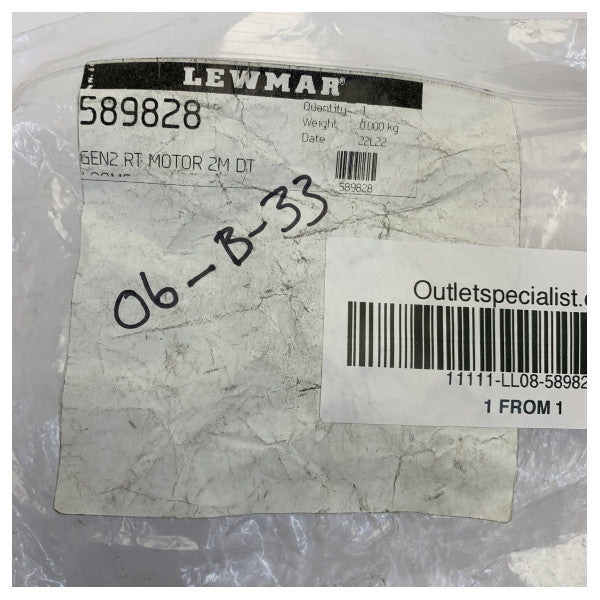 Lewmar 589828 Gen2 RT motorni kabelski snop 2M DT 