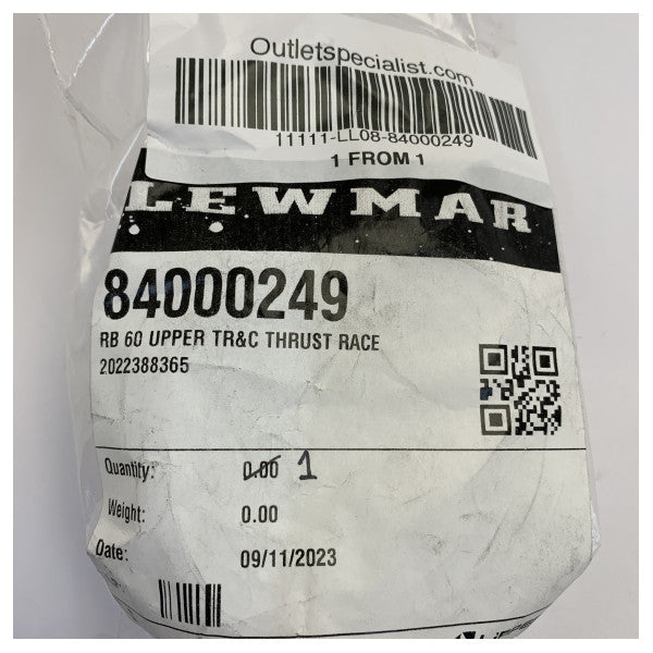 Lewmar 84000249 RB 60 Горна TR и C опорна шайба 