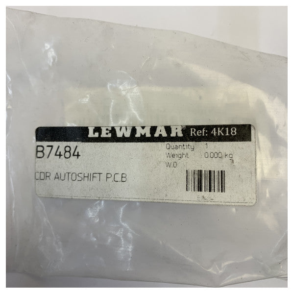 Lewmar B7484 CDR Autoshift PCB 24V DC Control Board