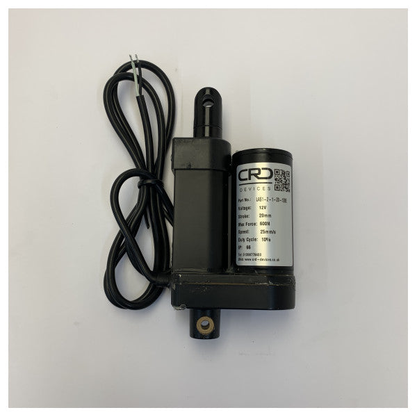 Lewmar B18399 12V elektrisk lineær aktuator -600N kraft 135mm slaglængde 