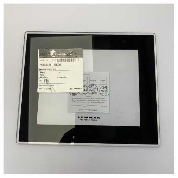 Lewmar zamjenski stakleni panel za morski otvor 300x250 mm, CE certificiran - DNR 160 
