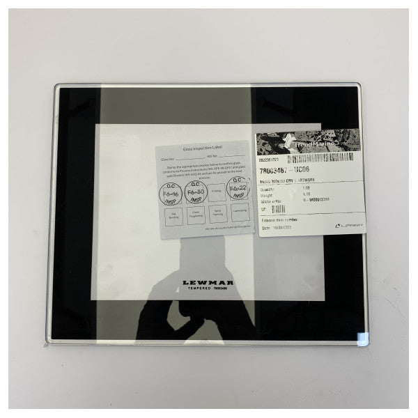 Lewmar DNR Pannello in vetro marino mono 300x250mm tinta grigia - 78003487 