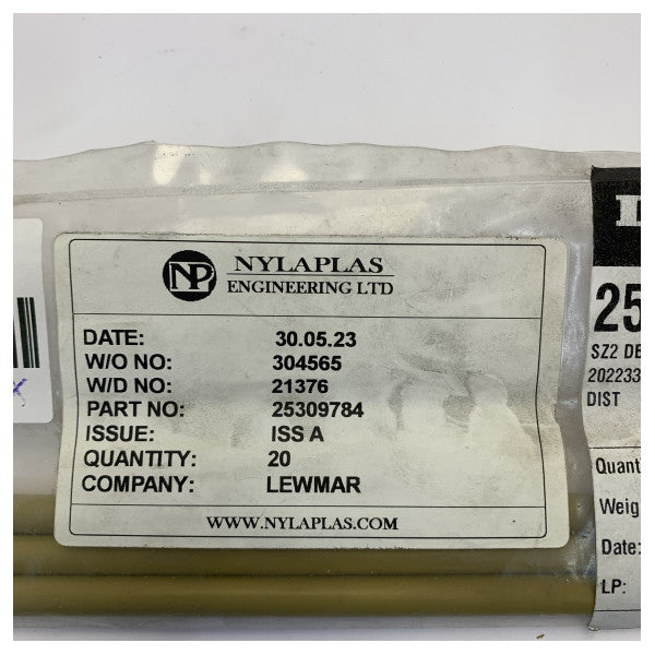 Lewmar 25309784 SZ2 DBR glide stang 330 mm 