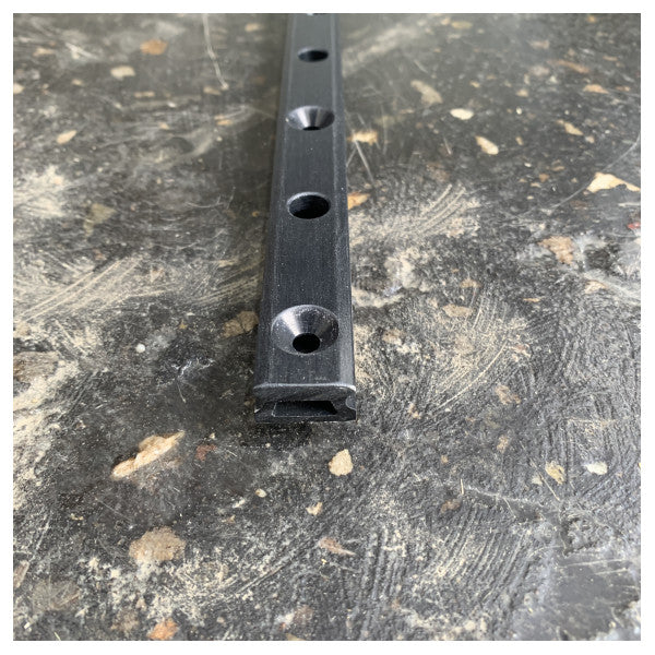 Lewmar Size 0 Pre-Drilled Aluminium Plunger Track - 2.506m - 29160425BK