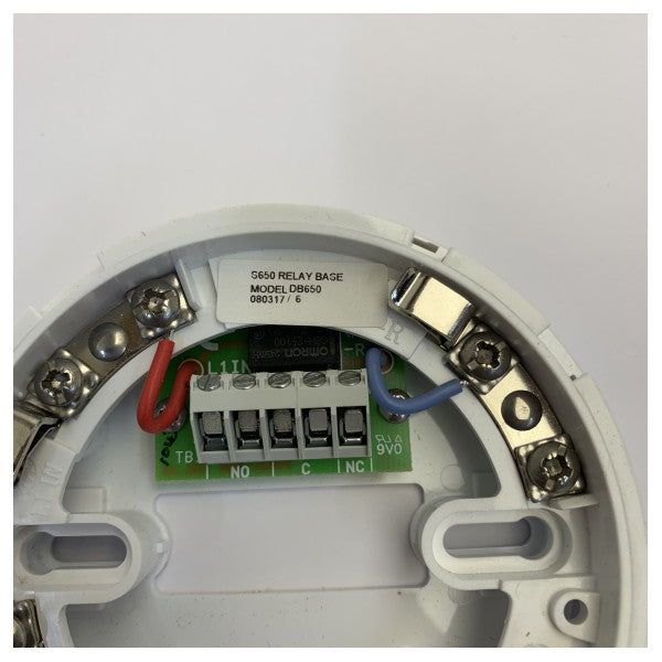 Aritech DB650 Fire Alarm Relay Base for 650 Series Smoke Detectors 