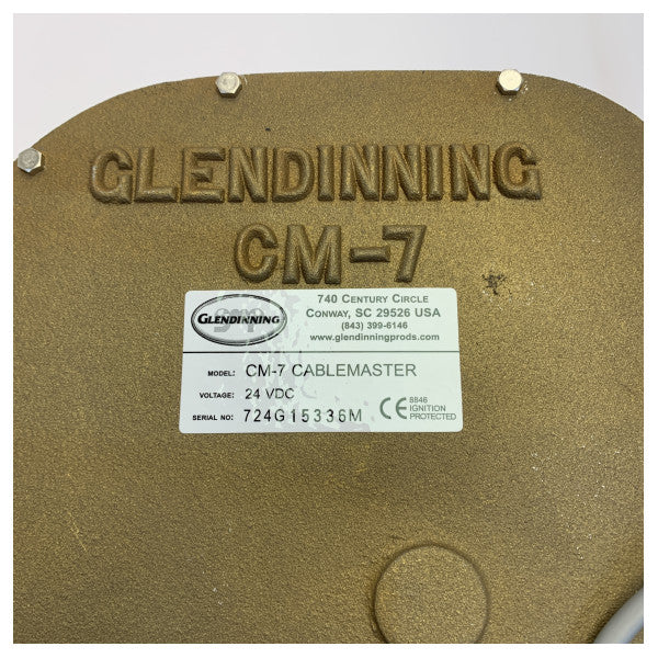 System zarządzania kablami zasilającymi do zastosowań morskich Glendinning Cablemaster CM-7 24/32V 