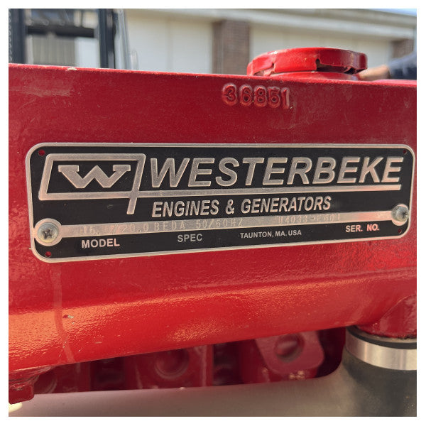 Unused Westerbeke 16 kW | 20 kW marine diesel generator