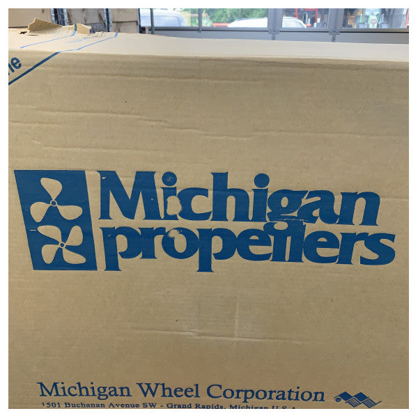 Michigan Propellers 3-Blade Brass Propeller GL352 24x22 RH 40mm - 668404 
