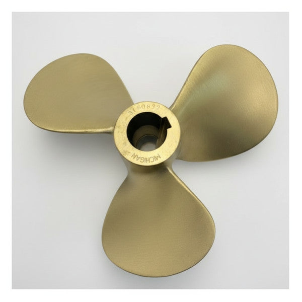 Michigan Propellers 3-лопатен месингов витло GL352 25x22 RH 45mm - 668410 