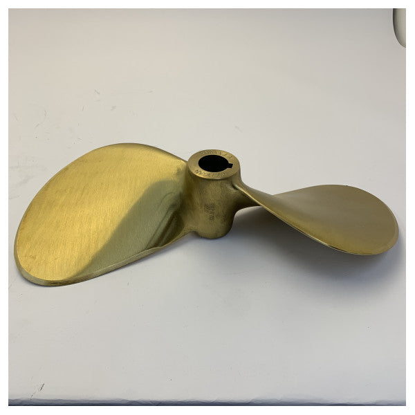 Michigan Propellers 2-Blade Brass Propeller GL235 16x11 RH 30mm - 576799