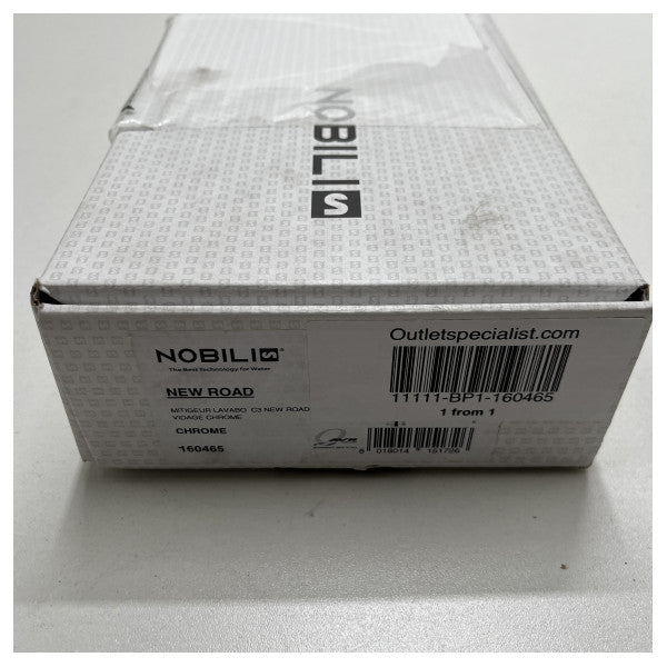 Nobili New Road stainless steel single lever mixer tab - 160465