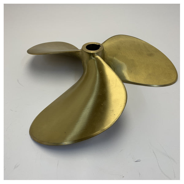 Michigan Propellers 3-Blatt Messingpropeller GL352 23x15 RH 40mm - 668386 