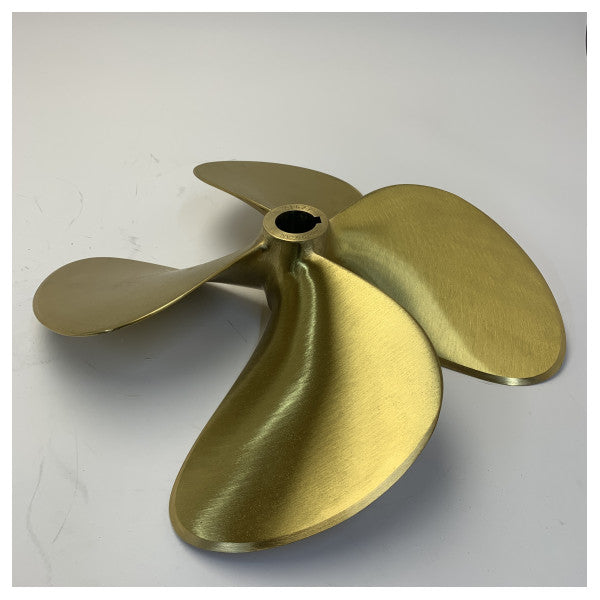 Michigan Propellers 4-Blatt Messingpropeller GL469 19x1 RH 35mm - 850012 