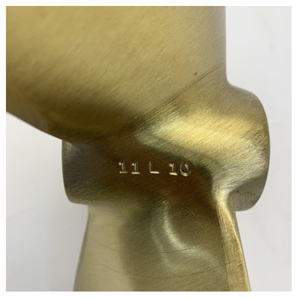 Michigan Propellers 3-blads messingpropell GL352 11x10 LH 25mm - 668943 