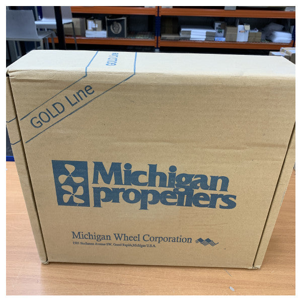 Michigan Propellers 3-blads messingpropell GL352 11x10 LH 25mm - 668943 