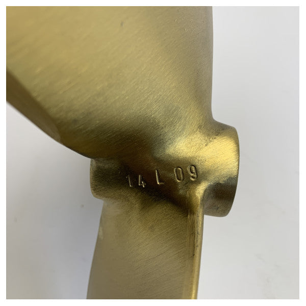 Michigan Propellers 3-blads messingpropell GL352 14x8 LH 25mm - 667291 