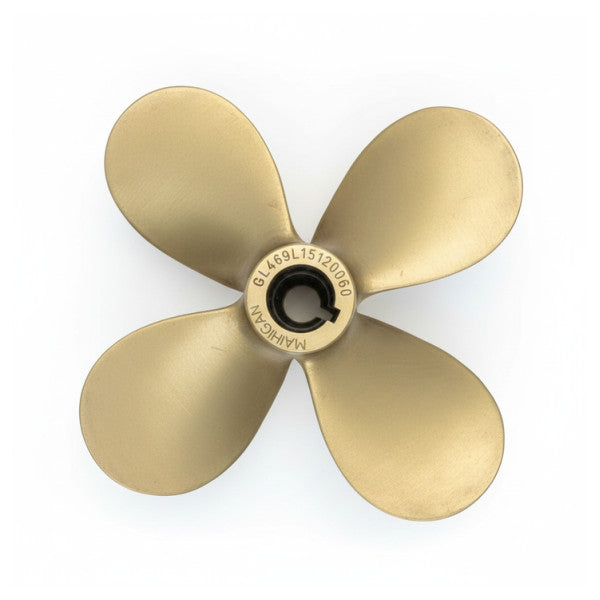 Michigan Propellers 4 Pervaneli Pirinç Pervane GL469 15x12 LH 25mm - 860043 