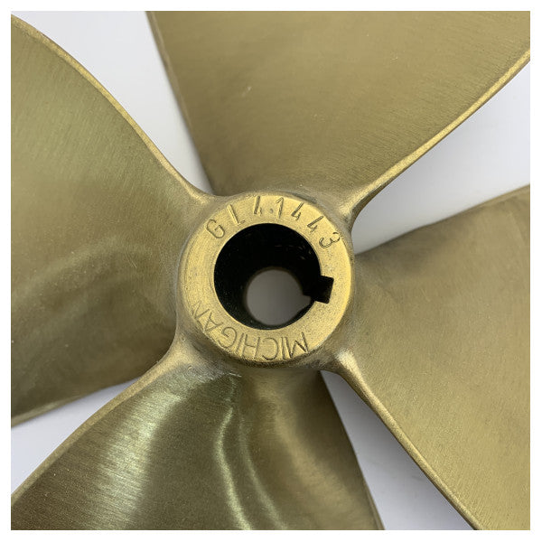Michigan Propellers 4 Pervaneli Pirinç Pervane GL469 15x12 LH 25mm - 860043 