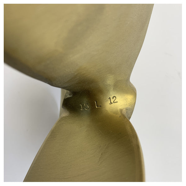 Michigan Propellers 4 Pervaneli Pirinç Pervane GL469 15x12 LH 25mm - 860043 