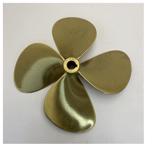 Michigan Propellers 4-Blatt Messingpropeller GL469 17x12 LH 30mm - 850117 