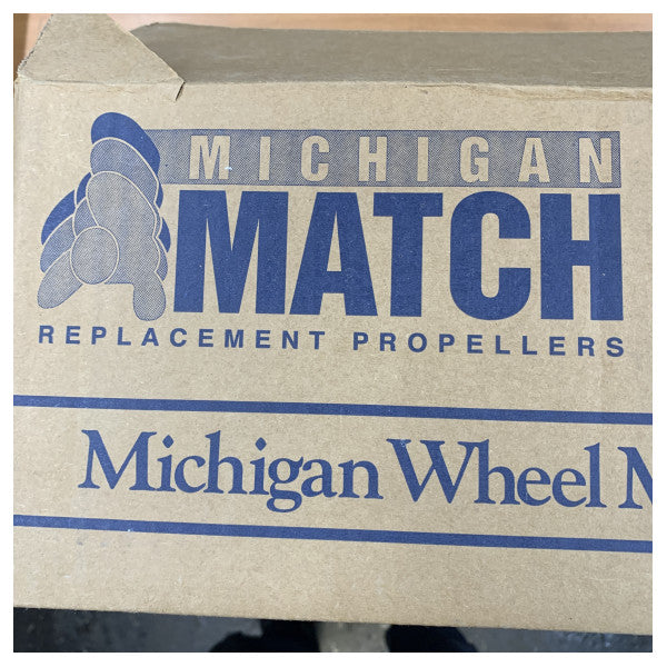 Michigan Match 3-bladet aluminiumsbådpropeller 14x16 RH 12092 