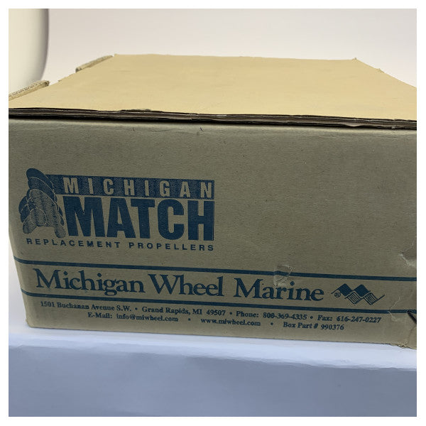 Michigan Match 3-bladet aluminium bådpropeller 9 1/4 x8 RH - 142203 