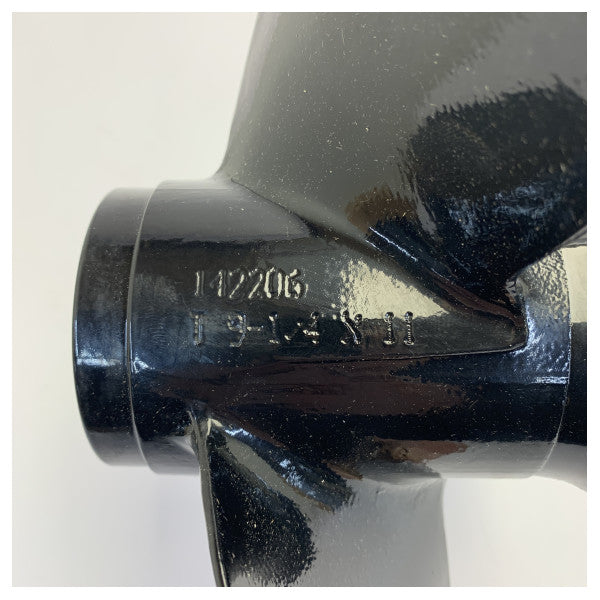 Michigan Match 3-bladet aluminiumsbådpropel 9 1/4x11 RH - 142206 