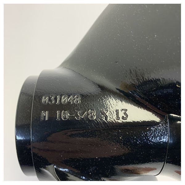 Michigan Match 3-bladet aluminiumsbådpropel 10 3/8 x 13 RH - 31048 