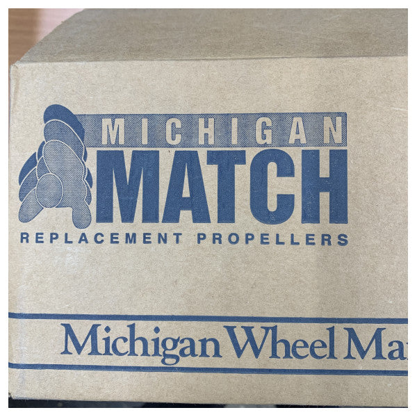 Michigan Match 3-blads aluminiumsbådpropel 10 x 9 RH - 32136 