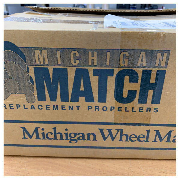 Michigan Match 3-Blatt Aluminium-Bootspropeller 15 x 17 RH - 31064 