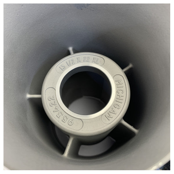 Michigan Ballistic 3-Paletli Paslanmaz Çelik Pervane 13 1/2 x 22 RH - 953422 