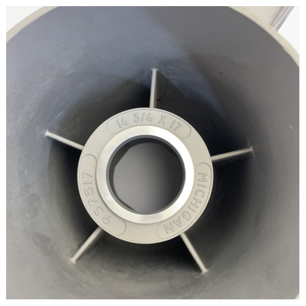 Michigan Ballistic 3 Kanatlı Paslanmaz Çelik Pervane 14 3/4 x 17 LH - 937517 