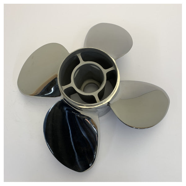 Michigan Apollo 4-Blatt Edelstahl-Propeller 14 5/8 x 16 LH - 993213 