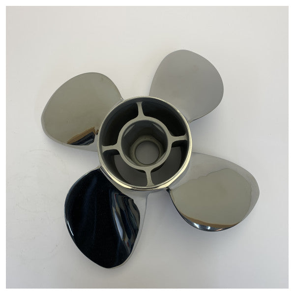 Michigan Apollo 4-Blatt Edelstahl-Propeller 14 3/8 x 18 LH - 993214 