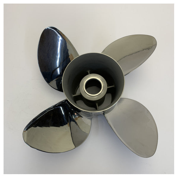Michigan Apollo 4-Blatt Edelstahl-Propeller 14 3/8 x 18 LH - 993214 