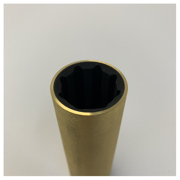 Michigan AquaLube Rubber Bearing Brass 1in x 1-3\/8in x 4in - AIB100B 