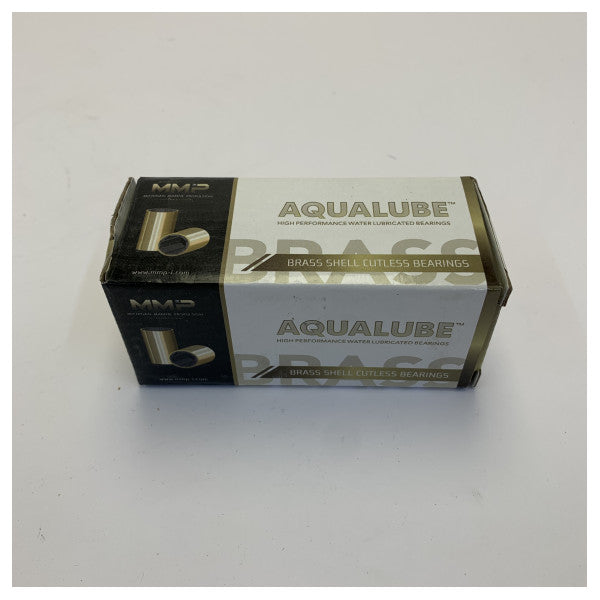 Michigan AquaLube Rubber Bearing Brass 1in x 1-3\/8in x 4in - AIB100B 