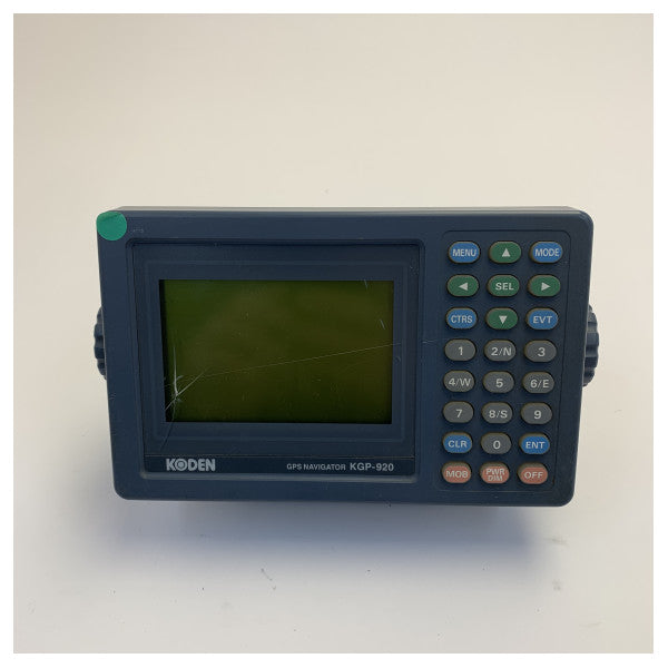 Koden KGP-920 Ecrã de Navegador GPS - Usado com ecrã danificado 