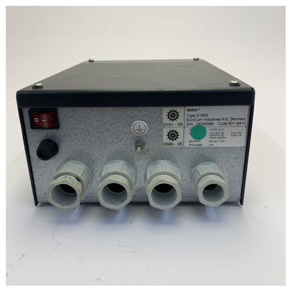 Sailor N163S Marine Power Supply Unit Ver.2 Ispravljač - rabljeno 