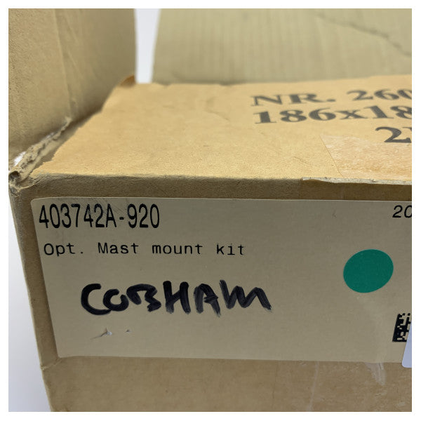 طقم أقواس تثبيت بحري Cobham 403742A-920 مع أدوات التثبيت 