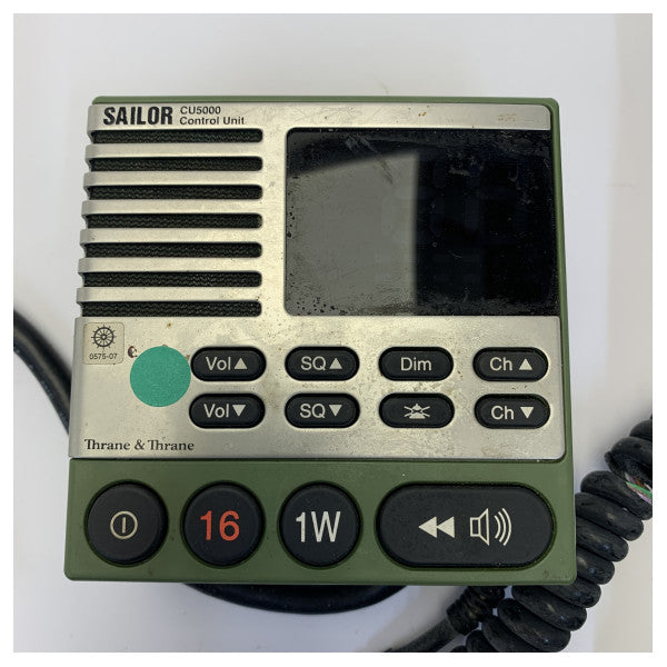 Sailor CU5000 Marine VHF-radion ohjausyksikkö - Käytetty 
