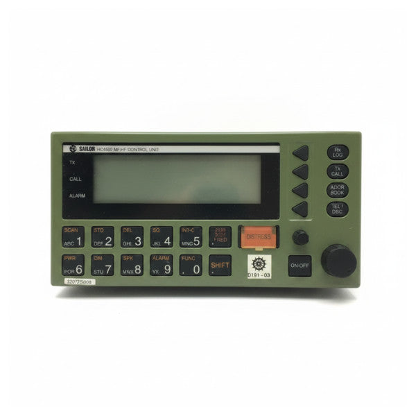 Sailor HC4500 MF/HF Unità di controllo Interfaccia radio marina con pulsante di soccorso 