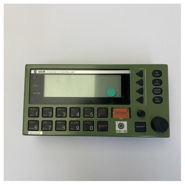 Sailor HC4500 MF/HF Unità di controllo Interfaccia radio marina con pulsante di soccorso 